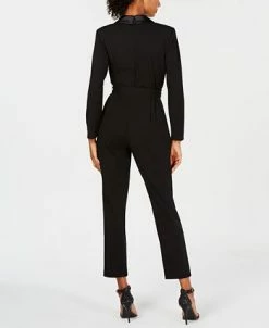 Adrianna Papell Tuxedo Jumpsuit 7 Adrianna Papell Tuxedo Jumpsuit -VINCE CAMUTO Shop 10187464 fpx