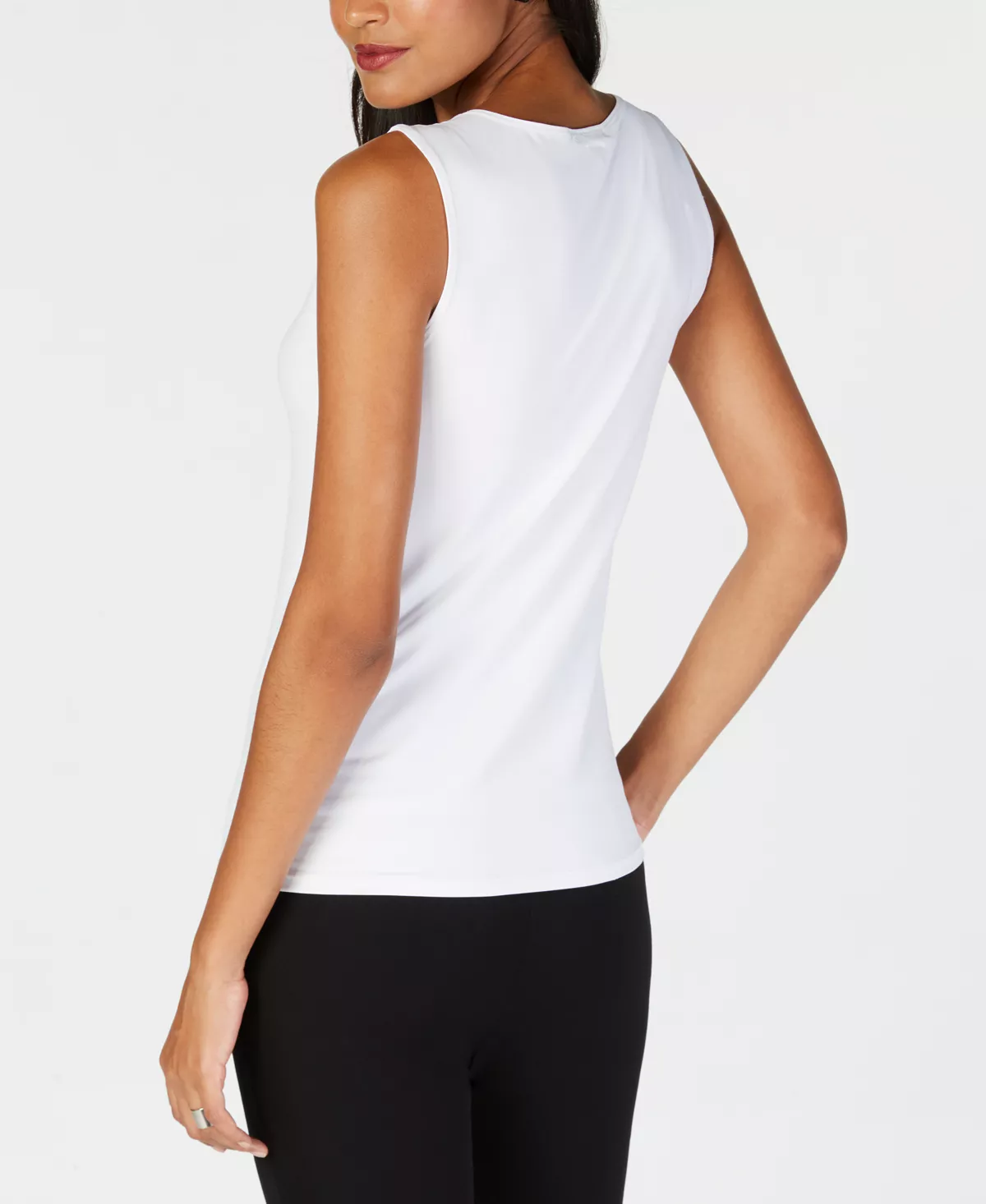Alfani Women's Sleeveless Layering Tank Top, Created For Macy's 2 Alfani Women's Sleeveless Layering Tank Top, Created For Macy's - Image 2