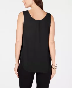 Alfani Women's Sleeveless Scoop-Neck Blouse, Created For Macy's -VINCE CAMUTO Shop 10746692 fpx