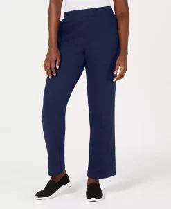 Karen Scott Fleece Knit Mid-rise Solid Pull-On Pants, Created For Macy's 8 Karen Scott Fleece Knit Mid-rise Solid Pull-On Pants, Created For Macy's -VINCE CAMUTO Shop 11465356 fpx