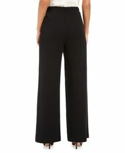 Adrianna Papell Crepe Draped-Front Wide-Leg Pants -VINCE CAMUTO Shop 15069363 fpx