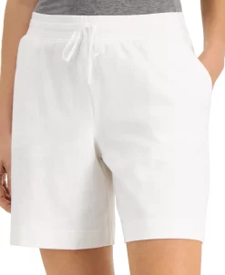 Karen Scott Pull-On Knit Shorts, Created For Macy's -VINCE CAMUTO Shop 17864865 fpx