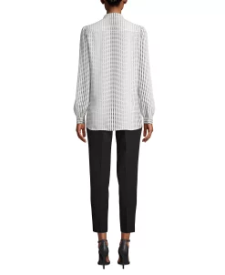 Alternative view of Anne Klein Dot-Print Tunic