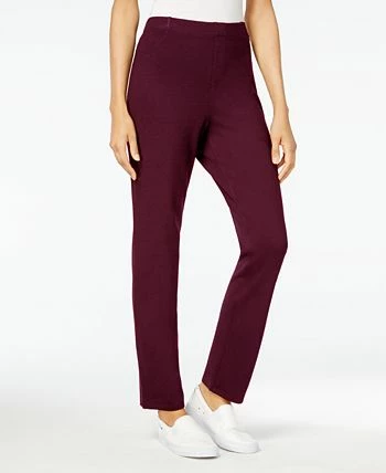 Karen Scott Port Pull-On Comfort Pants, Created For Macy's 3 Karen Scott Port Pull-On Comfort Pants, Created For Macy's - Image 3