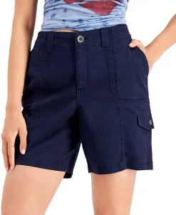 Style & Co Women's Comfort-Waist Cargo Shorts, Created For Macy's -VINCE CAMUTO Shop 19148083 fpx