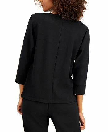 Anne Klein Boat-Neck Dolman-Sleeve Top 3 Anne Klein Boat-Neck Dolman-Sleeve Top - Image 3