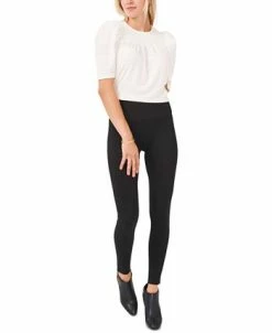 Vince Camuto Wide-Waistband Ponté-Knit Leggings 8 Vince Camuto Wide-Waistband Ponté-Knit Leggings -VINCE CAMUTO Shop 19547581 fpx