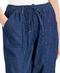 Karen Scott Denim Charlie Capri Pants, Created For Macy's -VINCE CAMUTO Shop 19946263 fpx