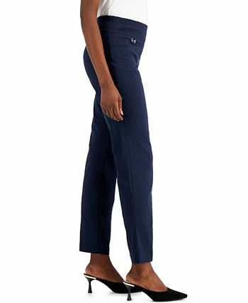 Alfani Women's Tummy-Control Pull-On Straight Leg Pants, Created For Macy's 3 Alfani Women's Tummy-Control Pull-On Straight Leg Pants, Created For Macy's - Image 3