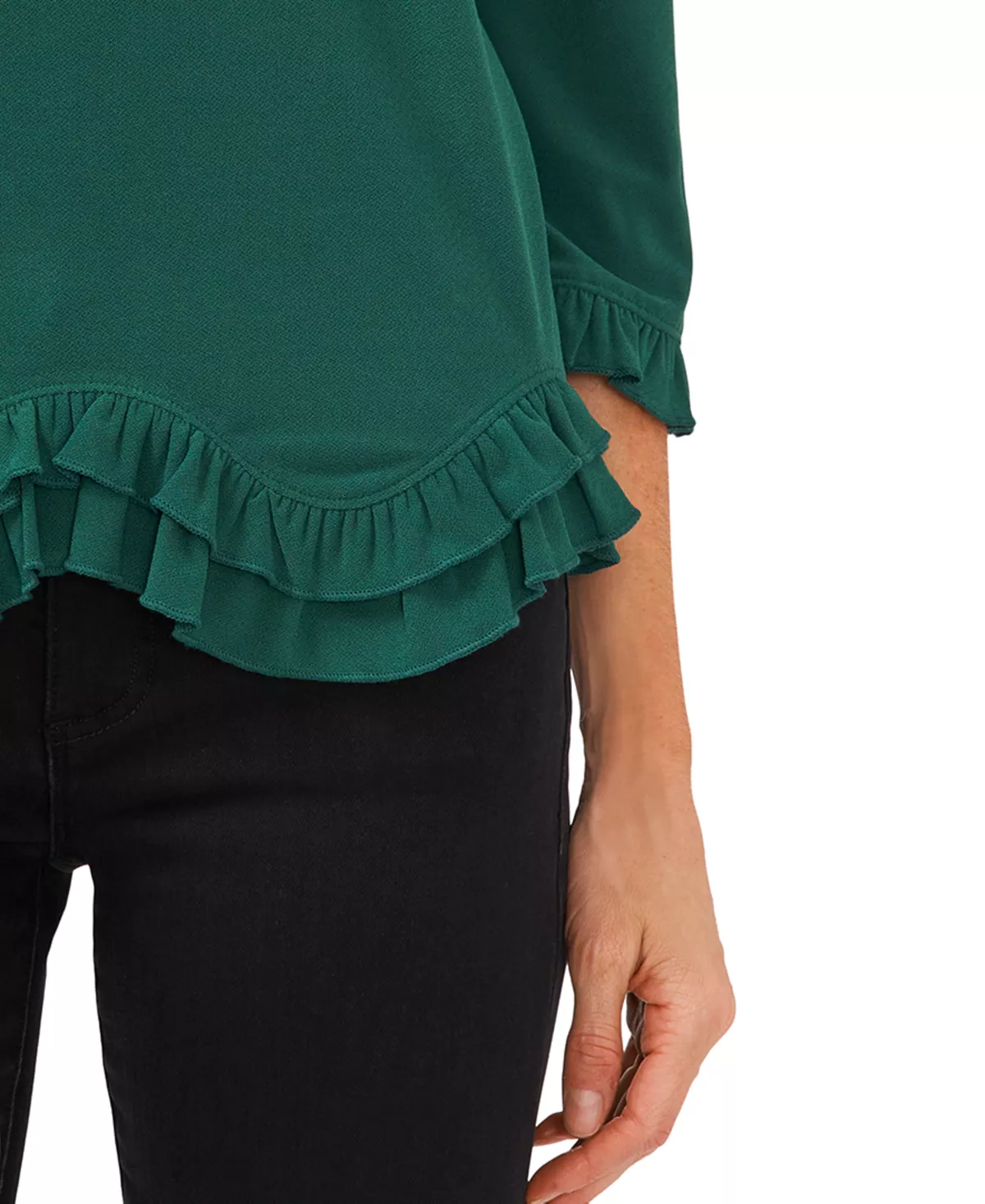 CeCe Ruffle-Hem Top 4 CeCe Ruffle-Hem Top - Image 4