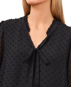 CeCe Otton Clip-Dot Bow Top 13 CeCe Otton Clip-Dot Bow Top -VINCE CAMUTO Shop 20728212 fpx