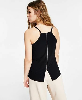 Bar III Zip-Back Halter Top, Created For Macy's 3 Bar III Zip-Back Halter Top, Created For Macy's - Image 3