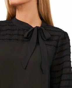 CeCe Otton Tie-Neck Top 9 CeCe Otton Tie-Neck Top -VINCE CAMUTO Shop 20805620 fpx
