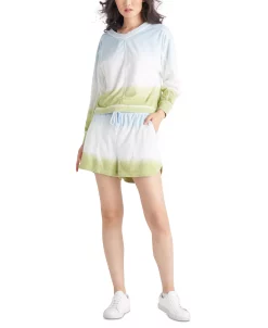 Black Tape Dip-Dyed Terry Sweatshirt -VINCE CAMUTO Shop 21238271 fpx