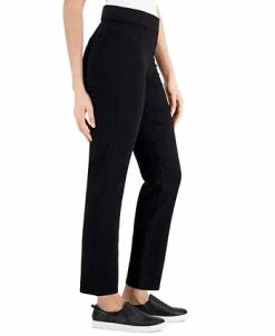 Karen Scott Women's Pull-On Black Denim Pants, Created For Macy's 7 Karen Scott Women's Pull-On Black Denim Pants, Created For Macy's -VINCE CAMUTO Shop 21373417 fpx