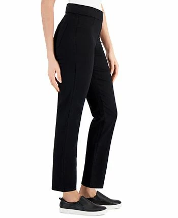 Karen Scott Women's Pull-On Black Denim Pants, Created For Macy's 3 Karen Scott Women's Pull-On Black Denim Pants, Created For Macy's - Image 3