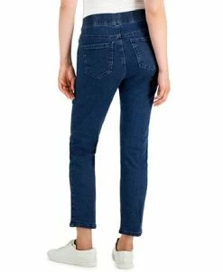 Alternative view of Karen Scott Women's Pull-On Denim Pants, Created For Macy's