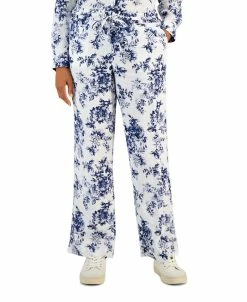 Charter Club Women's Toile Pull-On Pants, Created For Macy's