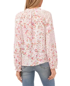 CeCe Women's Floral-Print Top -VINCE CAMUTO Shop 21954918 fpx