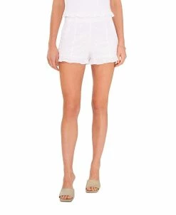 1.STATE Women's Stitch Front Ruffle Shorts