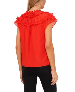 CeCe Women's Ruffle Top -VINCE CAMUTO Shop 22022046 fpx