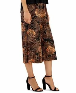 Connected Women's Contrast Printed Cropped Jumpsuit -VINCE CAMUTO Shop 22102977 fpx