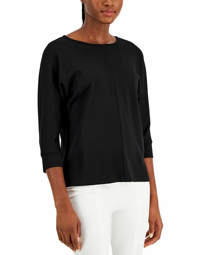 Anne Klein Boat-Neck Dolman-Sleeve Top 4 Anne Klein Boat-Neck Dolman-Sleeve Top - Image 4