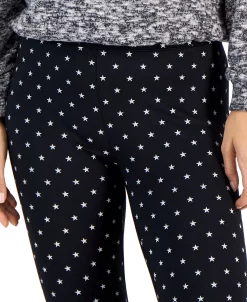 Style & Co Women's Star Fleece Mid-Rise Leggings, Created For Macy's -VINCE CAMUTO Shop 22240146 fpx