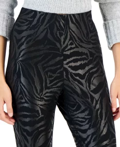 INC International Concepts Women's Animal-Print Metallic Ponté-Knit Skinny Pants, Created For Macy's 8 INC International Concepts Women's Animal-Print Metallic Ponté-Knit Skinny Pants, Created For Macy's -VINCE CAMUTO Shop 22269329 fpx