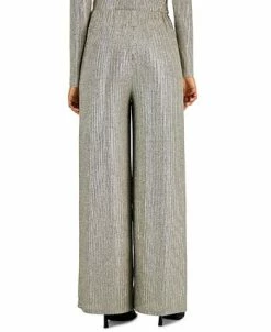 INC International Concepts Women's Metallic Wide-Leg High Rise Pull-On Pants, Created For Macy's 6 INC International Concepts Women's Metallic Wide-Leg High Rise Pull-On Pants, Created For Macy's -VINCE CAMUTO Shop 22270456 fpx