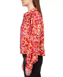 Sanctuary Women's New Day Printed Shirt -VINCE CAMUTO Shop 22323316 fpx