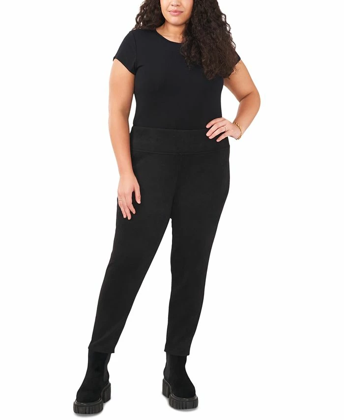 Vince Camuto Wide-Waistband Pull-On Leggings 1 Vince Camuto Wide-Waistband Pull-On Leggings