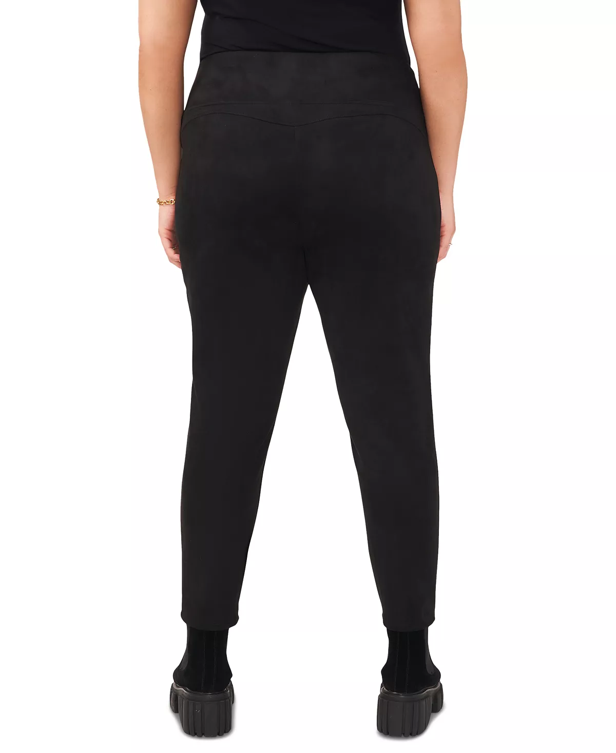 Vince Camuto Wide-Waistband Pull-On Leggings 3 Vince Camuto Wide-Waistband Pull-On Leggings - Image 3