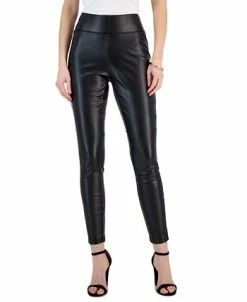 INC International Concepts Women's Faux-Leather Leggings, Created For Macy's -VINCE CAMUTO Shop 22427801 fpx