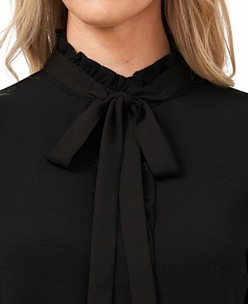 CeCe Bow Tie Ruffle Blouse 3 CeCe Bow Tie Ruffle Blouse - Image 3