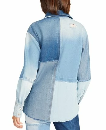 Steve Madden Women's Kylie Colorblocked Shacket 2 Steve Madden Women's Kylie Colorblocked Shacket - Image 2