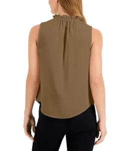 Alternative view of Anne Klein Women's Tulla Split-Neck Sleeveless Top
