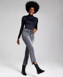 And Now This Women's Mock-Turtleneck Long-Sleeve Bodysuit -VINCE CAMUTO Shop 22541366 fpx