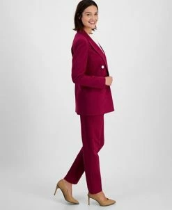 Bar III Women's Bi-Stretch Mid-Rise Ankle Pants, Created For Macy's -VINCE CAMUTO Shop 22542325 fpx