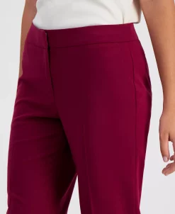 Bar III Women's Bi-Stretch Mid-Rise Ankle Pants, Created For Macy's -VINCE CAMUTO Shop 22542333 fpx