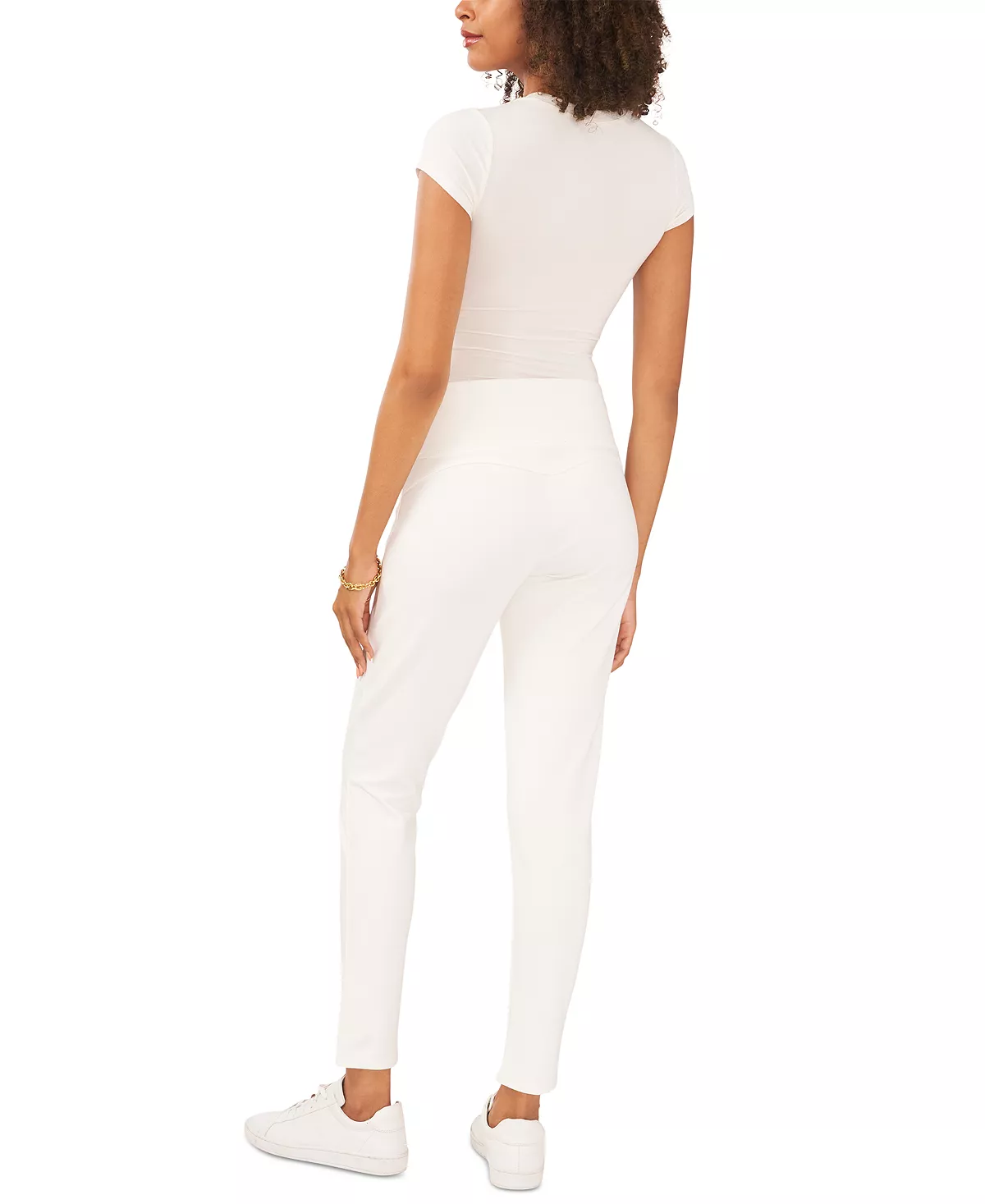 Vince Camuto Wide-Waistband Ponté-Knit Leggings 6 Vince Camuto Wide-Waistband Ponté-Knit Leggings - Image 6