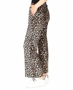 Michael Kors Women's Cheetah Flared Pull-On Pants -VINCE CAMUTO Shop 22607667 fpx