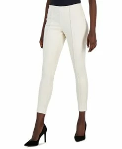Anne Klein Women's Seam-Front Pull-On Pants