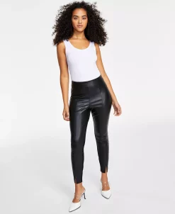 Bar III Seamless Scoop-Neck Thong Bodysuit, Created For Macy's -VINCE CAMUTO Shop 22684946 fpx