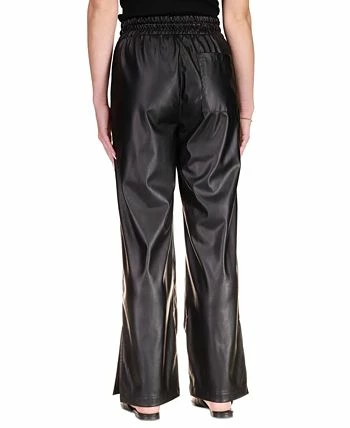 Sanctuary Morgan Faux Leather Straight Leg Pants 2 Sanctuary Morgan Faux Leather Straight Leg Pants - Image 2