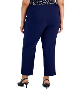 Kasper Plus Size Straight-Leg Pants 15 Kasper Plus Size Straight-Leg Pants -VINCE CAMUTO Shop 22803915 fpx