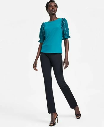 CeCe Slim Bootcut Pants 5 CeCe Slim Bootcut Pants - Image 5
