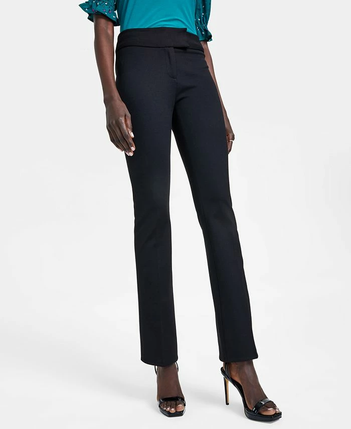 CeCe Slim Bootcut Pants 1 CeCe Slim Bootcut Pants