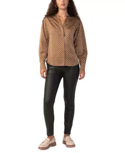 Sanctuary Women's Long-Sleeve Geo-Print Blouse -VINCE CAMUTO Shop 22824205 fpx