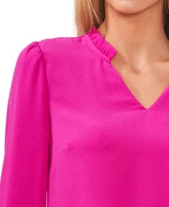 CeCe Ruffle-Sleeve Top -VINCE CAMUTO Shop 22834165 fpx